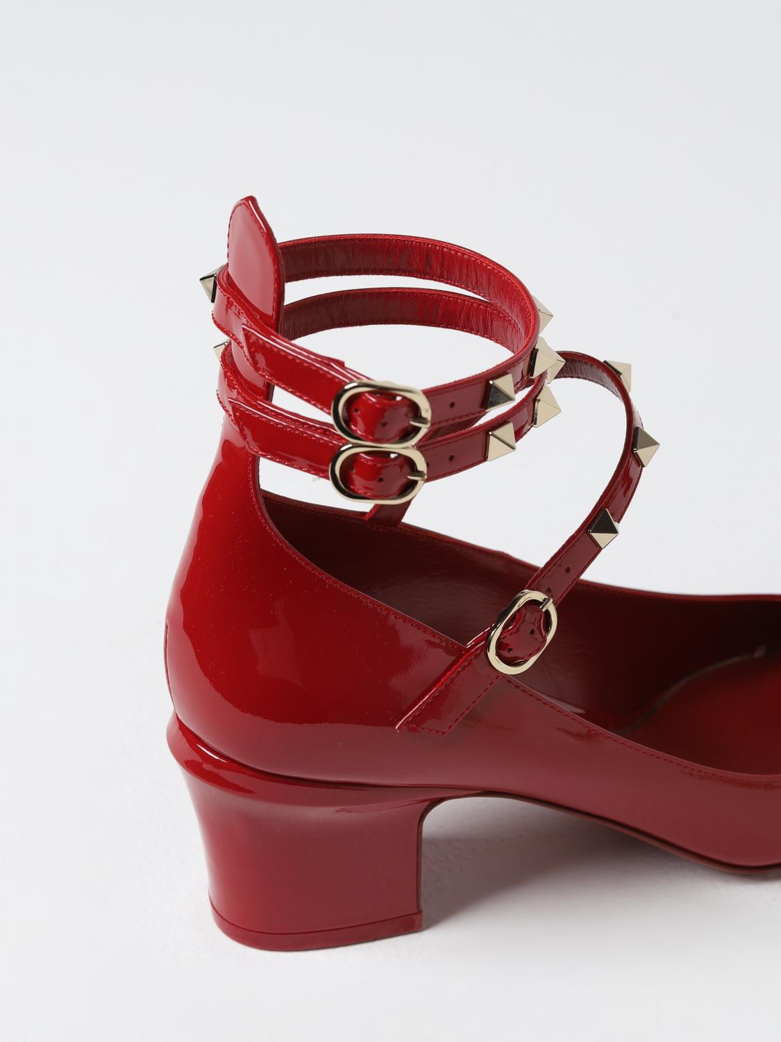 VALENTINO GARAVANI: Mary Jane Tan-Go in patent leather