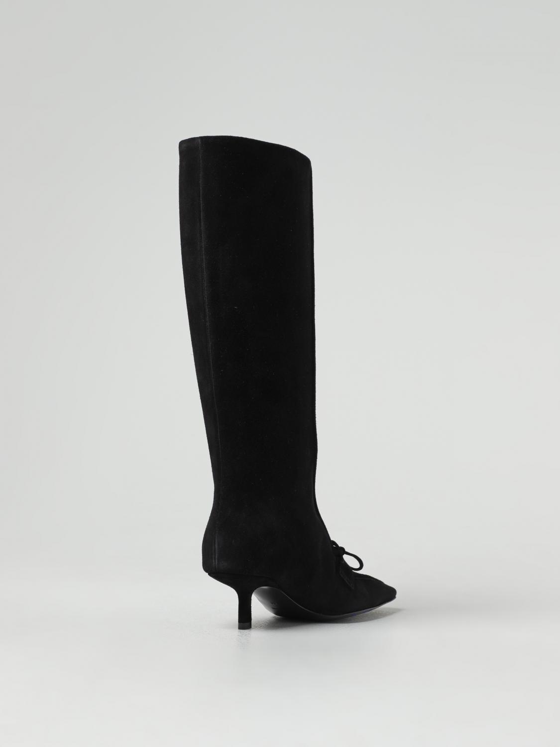 BURBERRY BOOTS: Boots woman Burberry, Black - Img 3