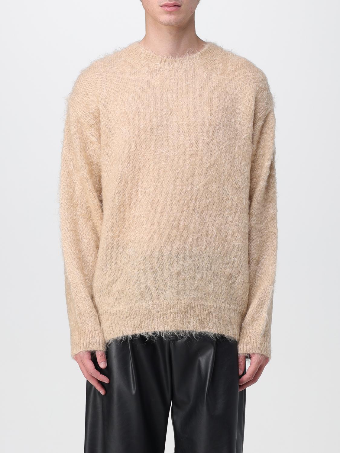 AURALEE SWEATER: Sweater men Auralee, Beige - Img 1