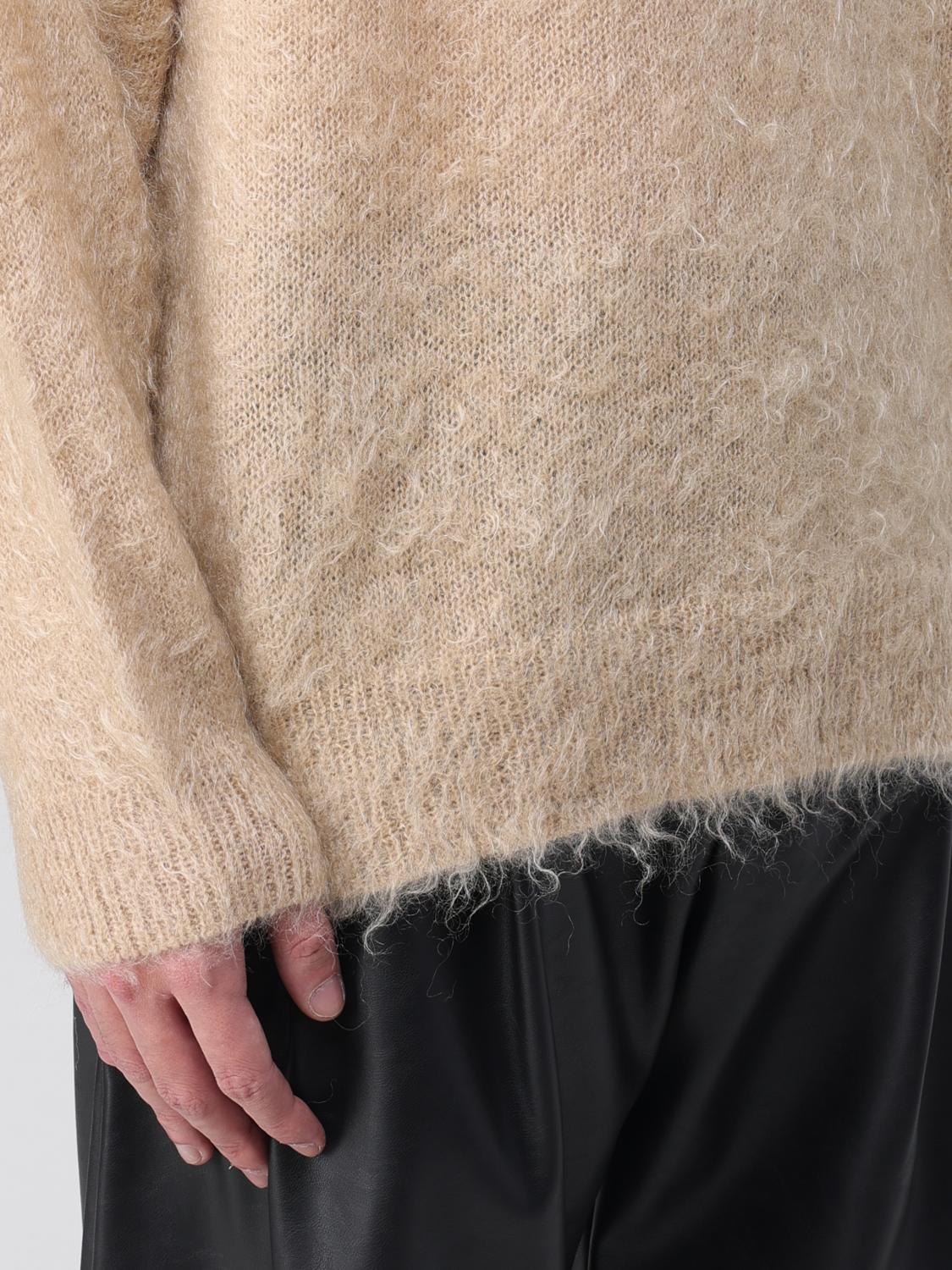 AURALEE SWEATER: Sweater men Auralee, Beige - Img 4