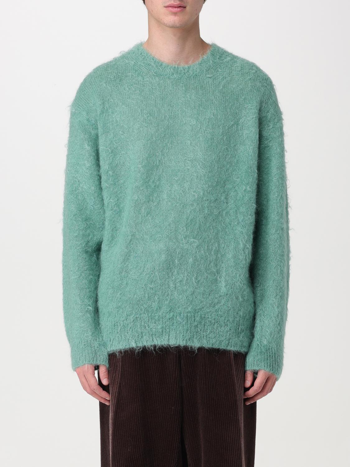 AURALEE SWEATER: Sweater men Auralee, Jade - Img 1