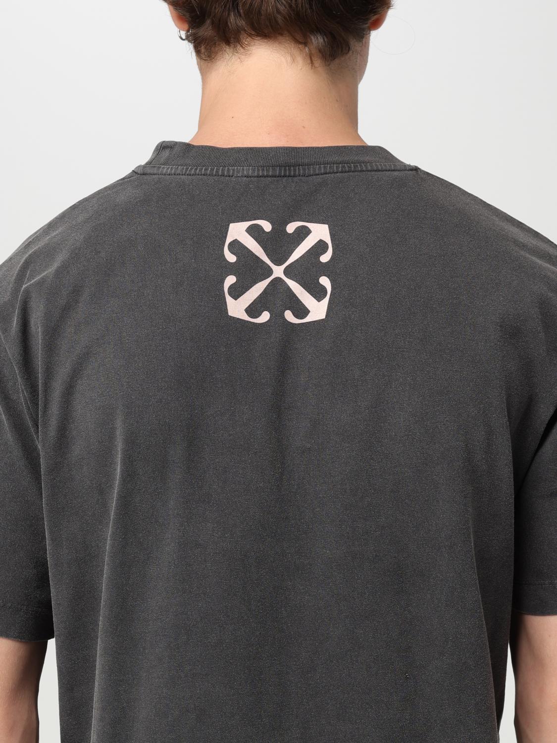 OFF-WHITE：Tシャツ メンズ - ブラック | GIGLIO.COMオンラインのOff