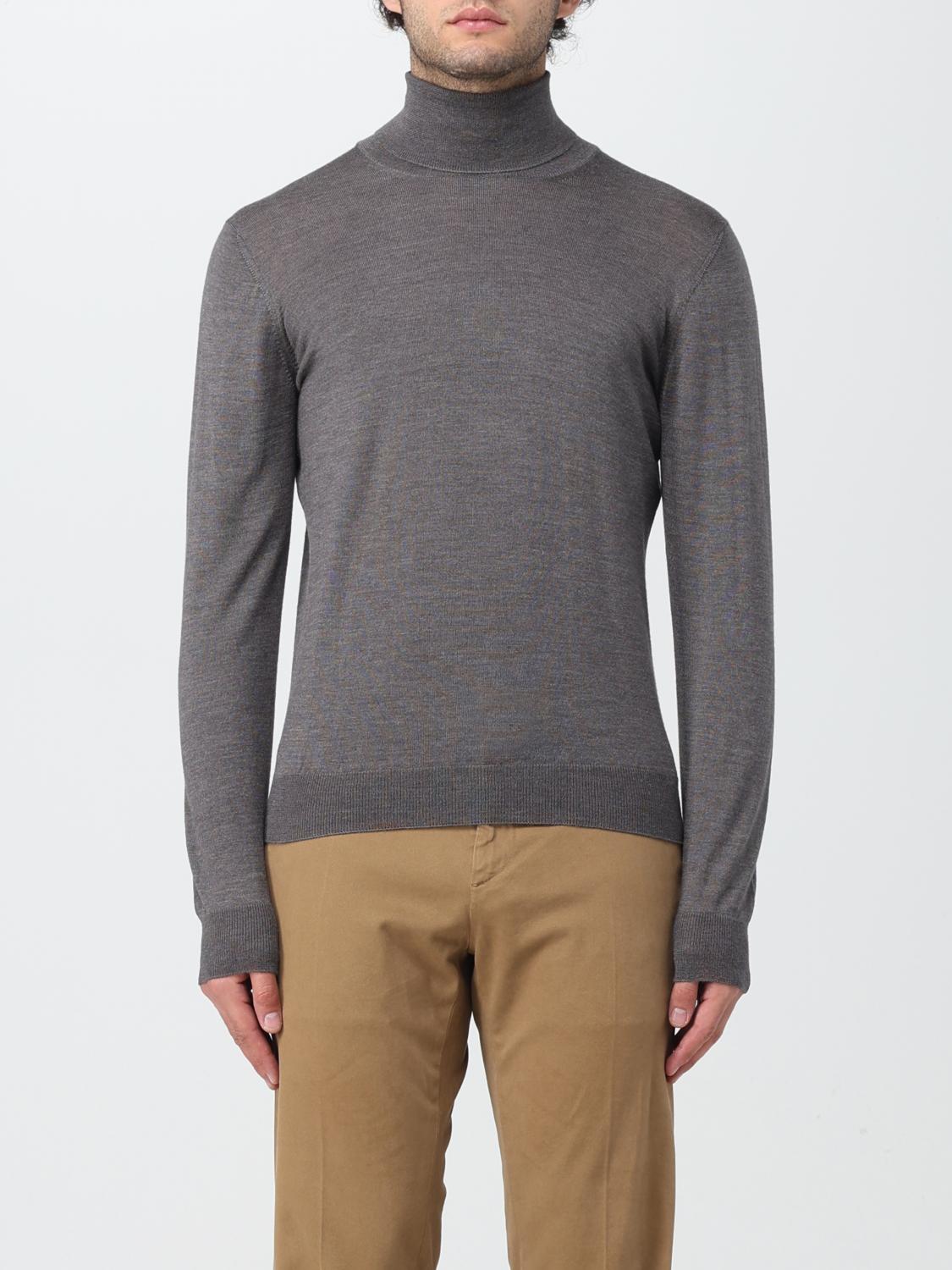 TAGLIATORE SWEATER: Sweater men Tagliatore, Grey - Img 1