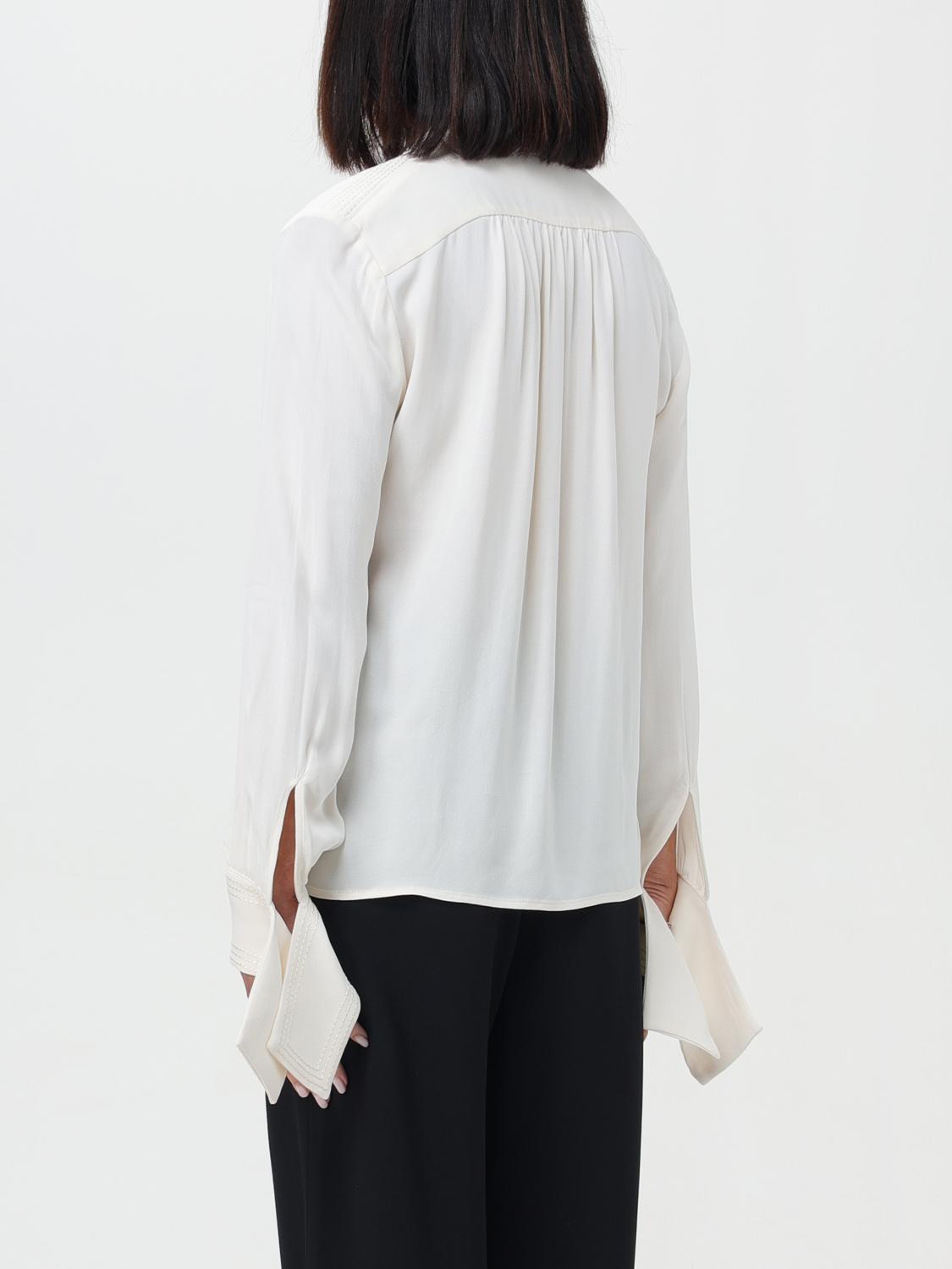 ELISABETTA FRANCHI CAMISA: Camisa mujer Elisabetta Franchi, Mantequilla - Img 2