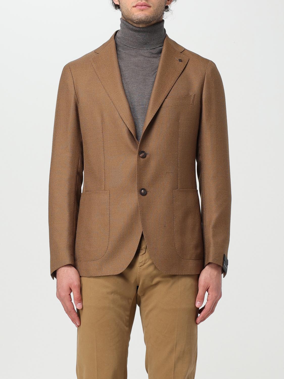 TAGLIATORE: Jacket men - Brown | Tagliatore jacket 1SMC22K120028