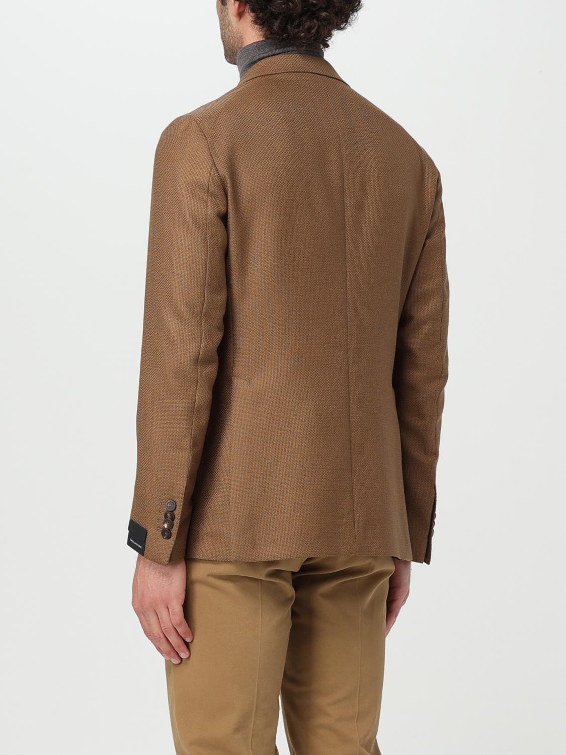 TAGLIATORE: Jacket men - Brown | Tagliatore jacket 1SMC22K120028