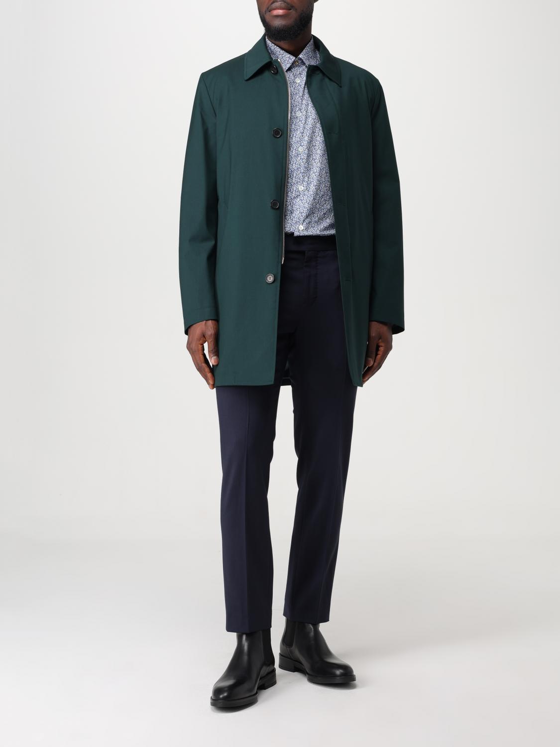 Paul Smith トレンチコート メンズ - グリーン | M1R626UL01184