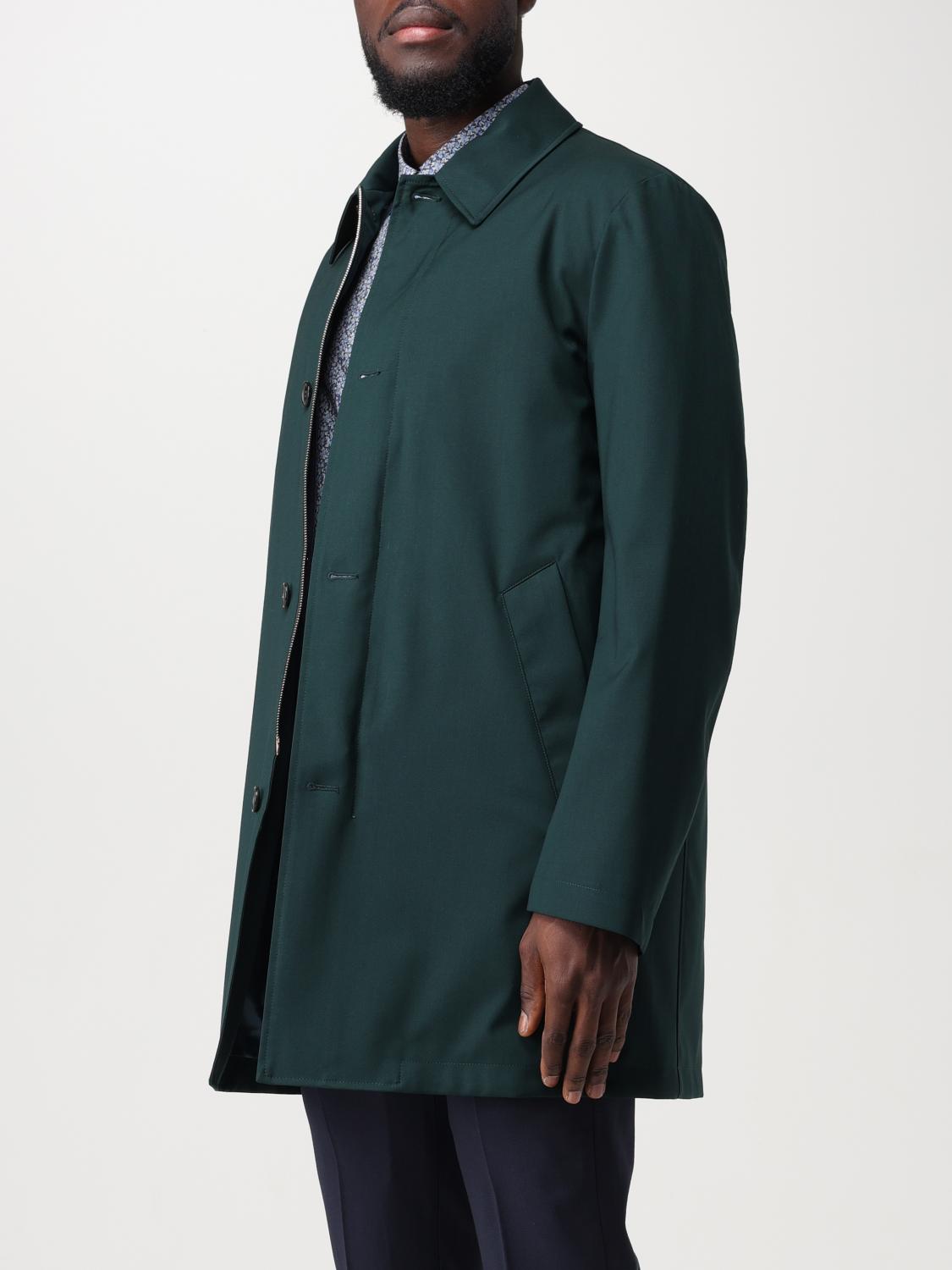 Paul Smith トレンチコート メンズ - グリーン | M1R626UL01184