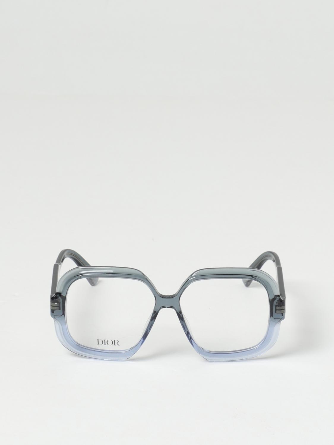 DIOR OPTICAL FRAMES: Dior Prismeo acetate eyeglasses, Blue - Img 2