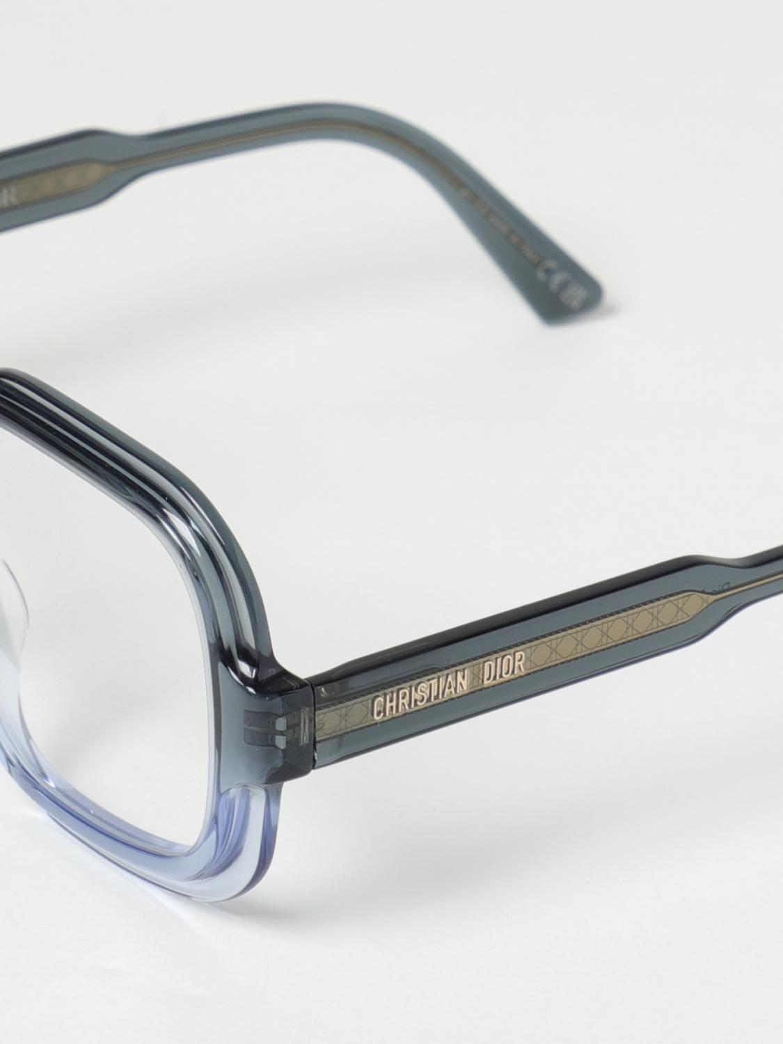 DIOR OPTICAL FRAMES: Dior Prismeo acetate eyeglasses, Blue - Img 4