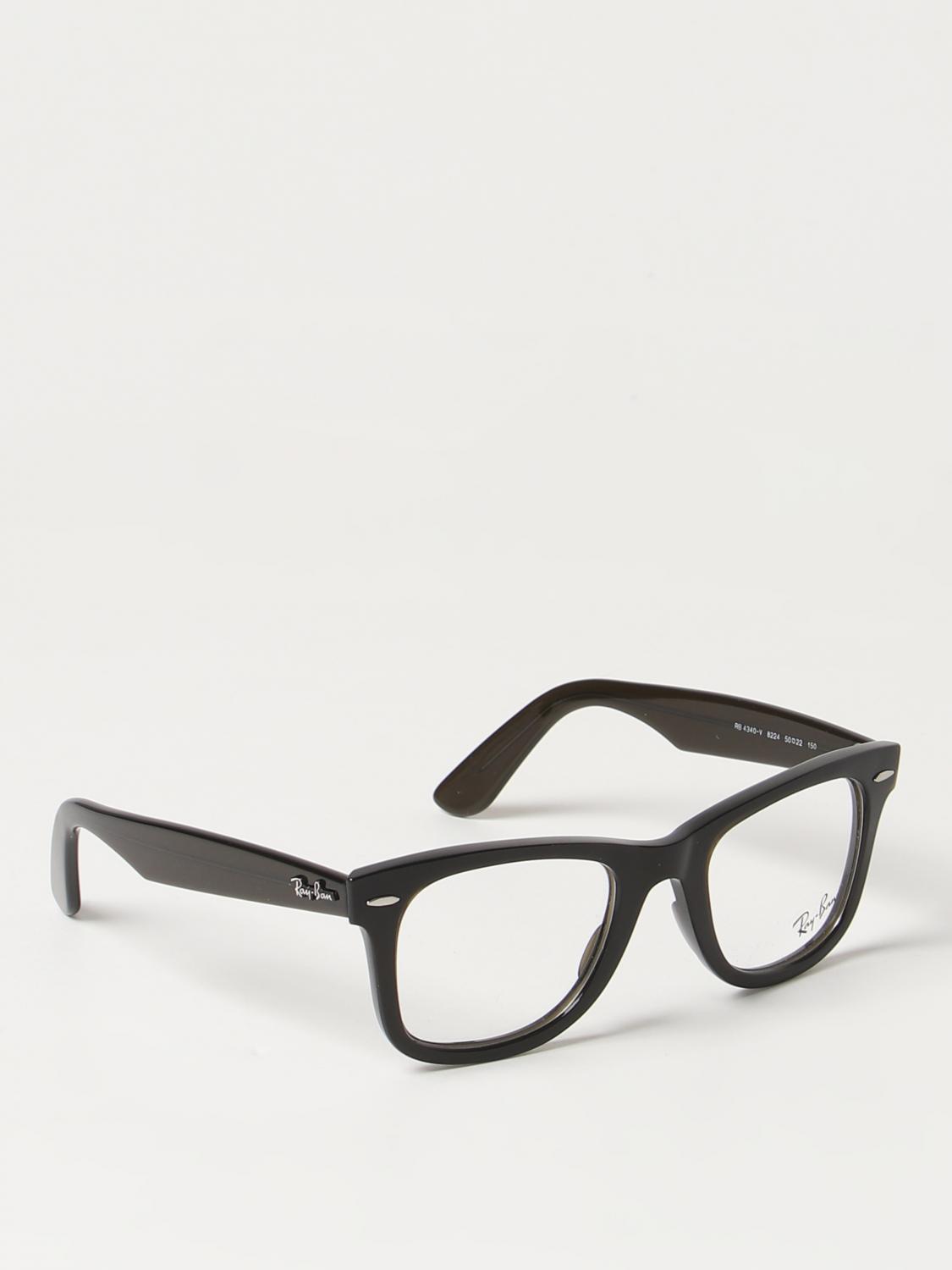 RAY-BAN OPTICAL FRAMES: Wayfarer Acetate Eyeglasses Ray-Ban, Black 1 - Img 1