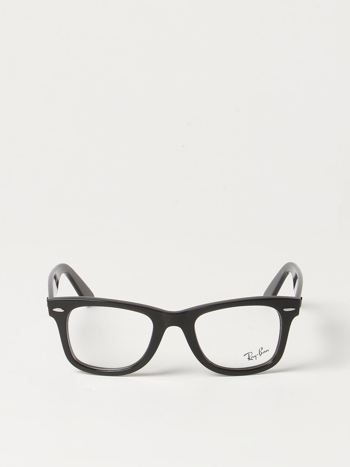 RAY-BAN OPTICAL FRAMES: Wayfarer Acetate Eyeglasses Ray-Ban, Black 1 - Img 2