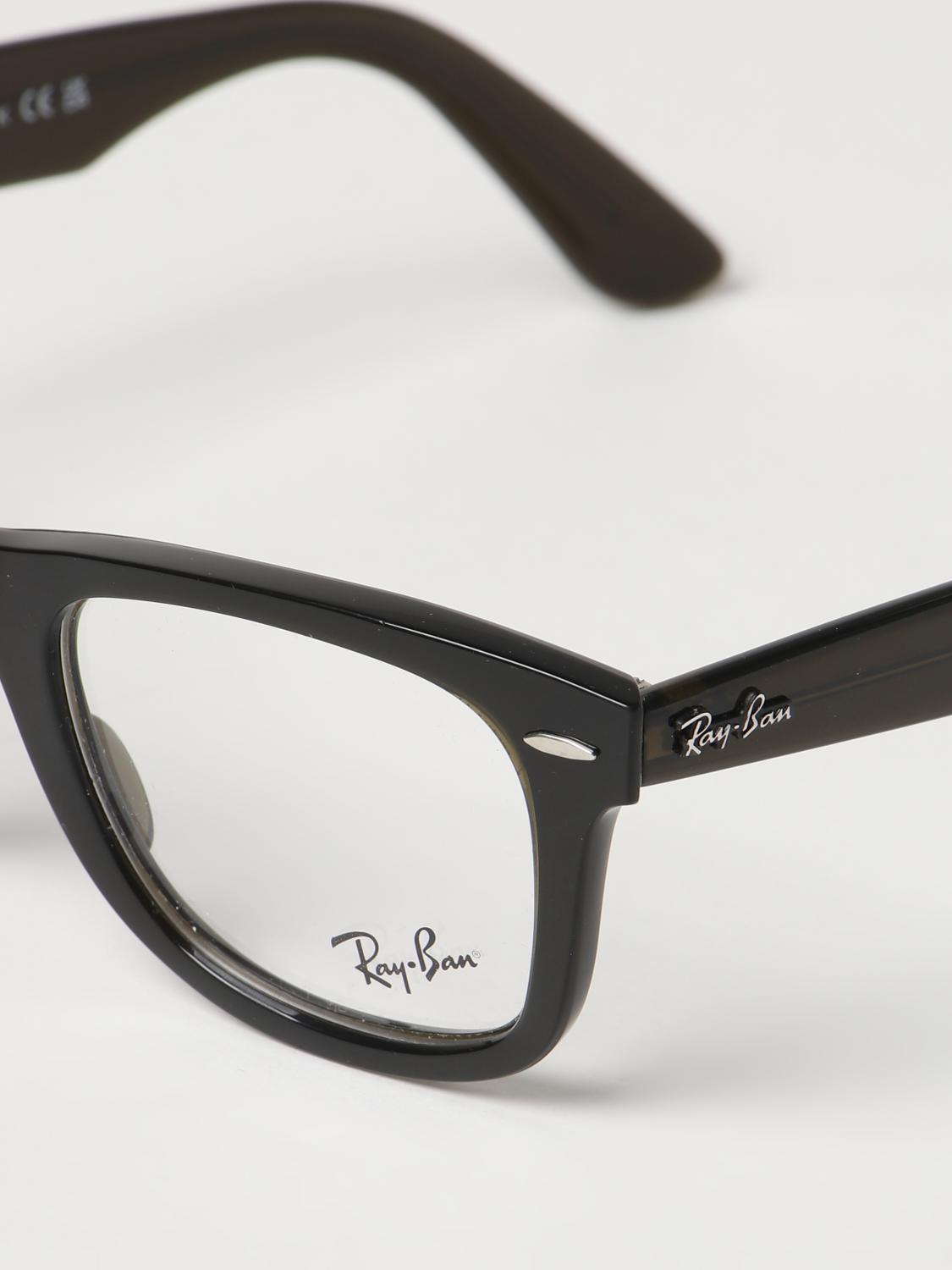 RAY-BAN OPTICAL FRAMES: Wayfarer Acetate Eyeglasses Ray-Ban, Black 1 - Img 4