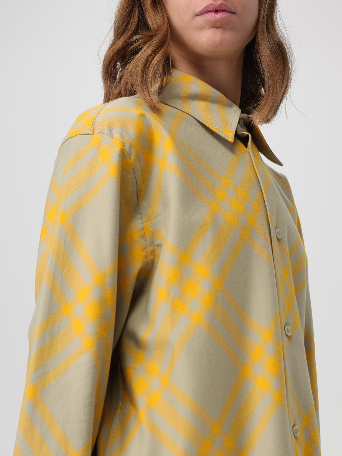 BURBERRY CAMISA: Camisa mujer Burberry, Amarillo - Img 5