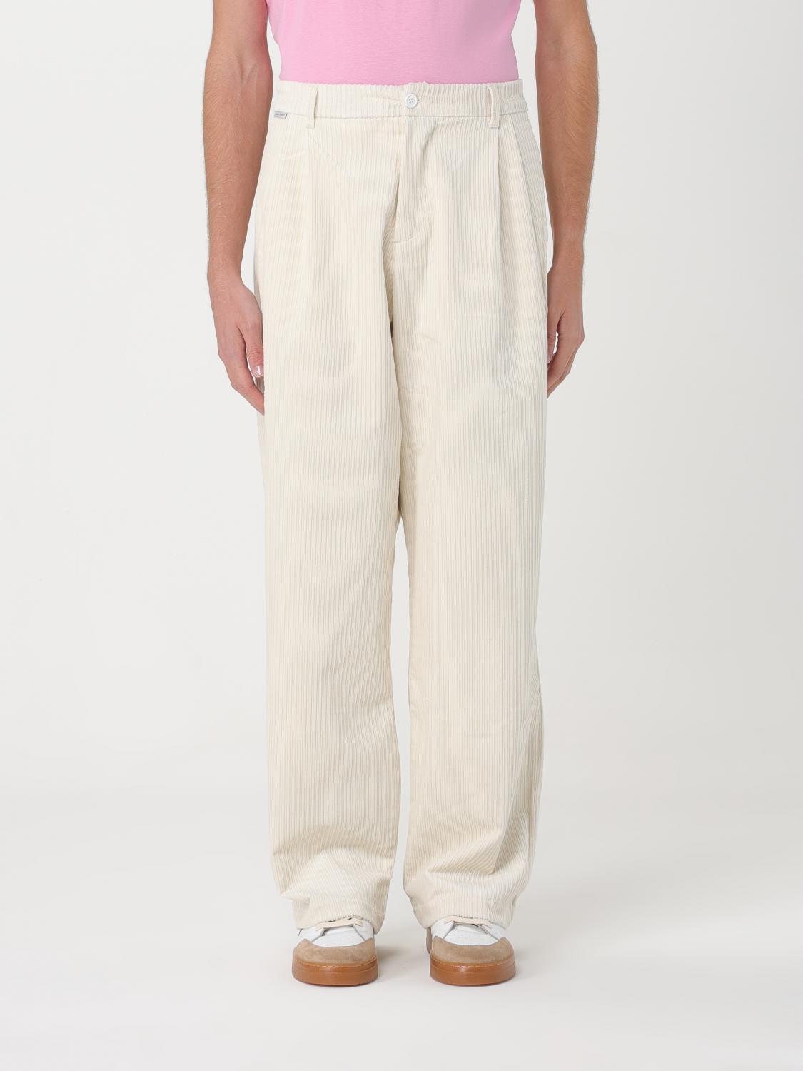 FAMILY FIRST PANTS: Pants men Family First, White - Img 1