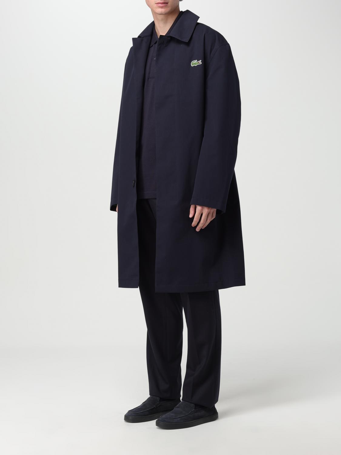 LACOSTE COAT: Coat men Lacoste, Blue - Img 3