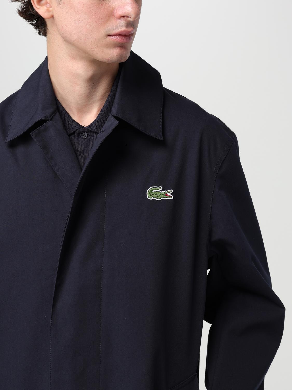 LACOSTE COAT: Coat men Lacoste, Blue - Img 4