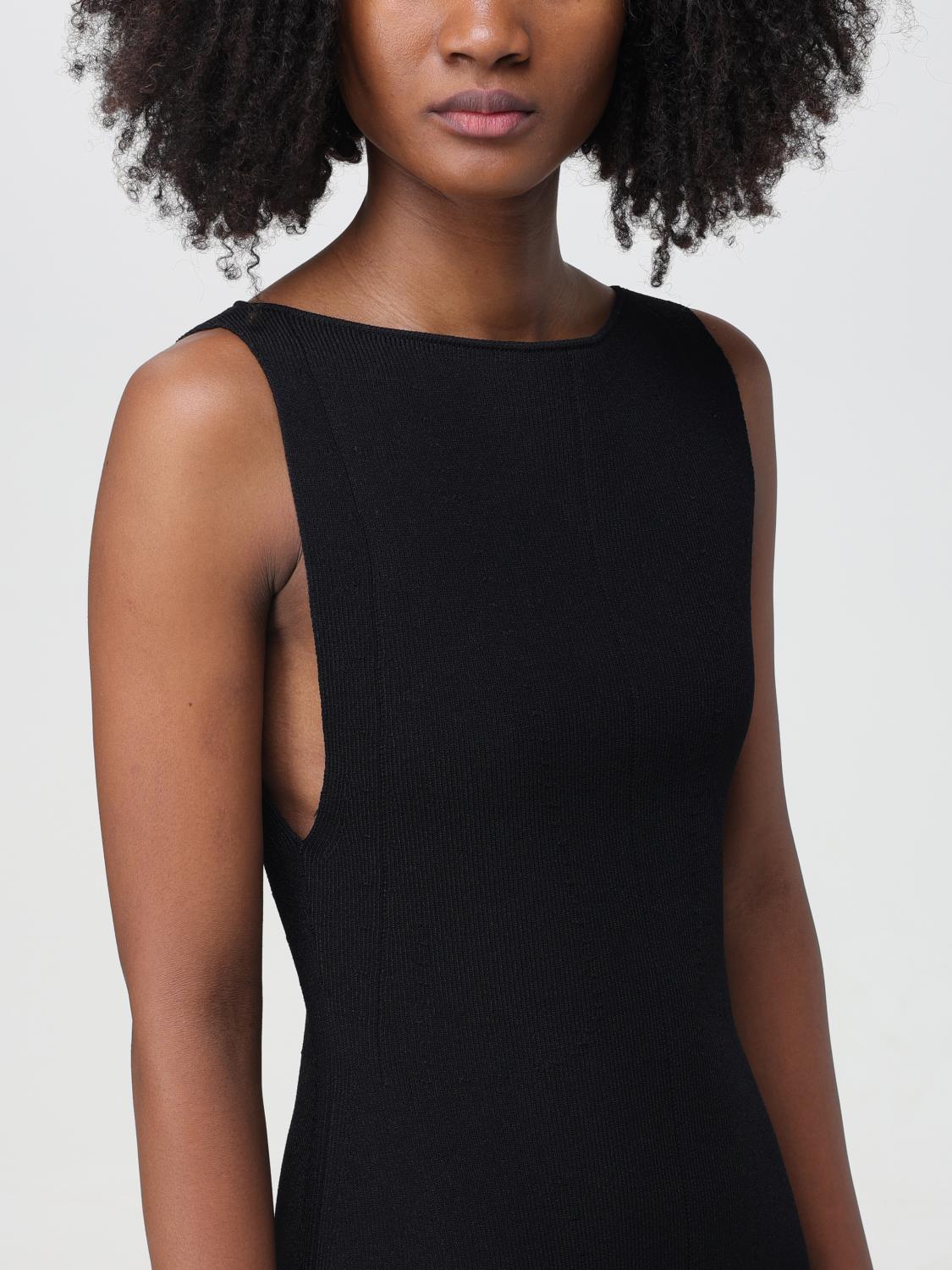 KHAITE: Dress woman - Black | Khaite dress 9419400 online at