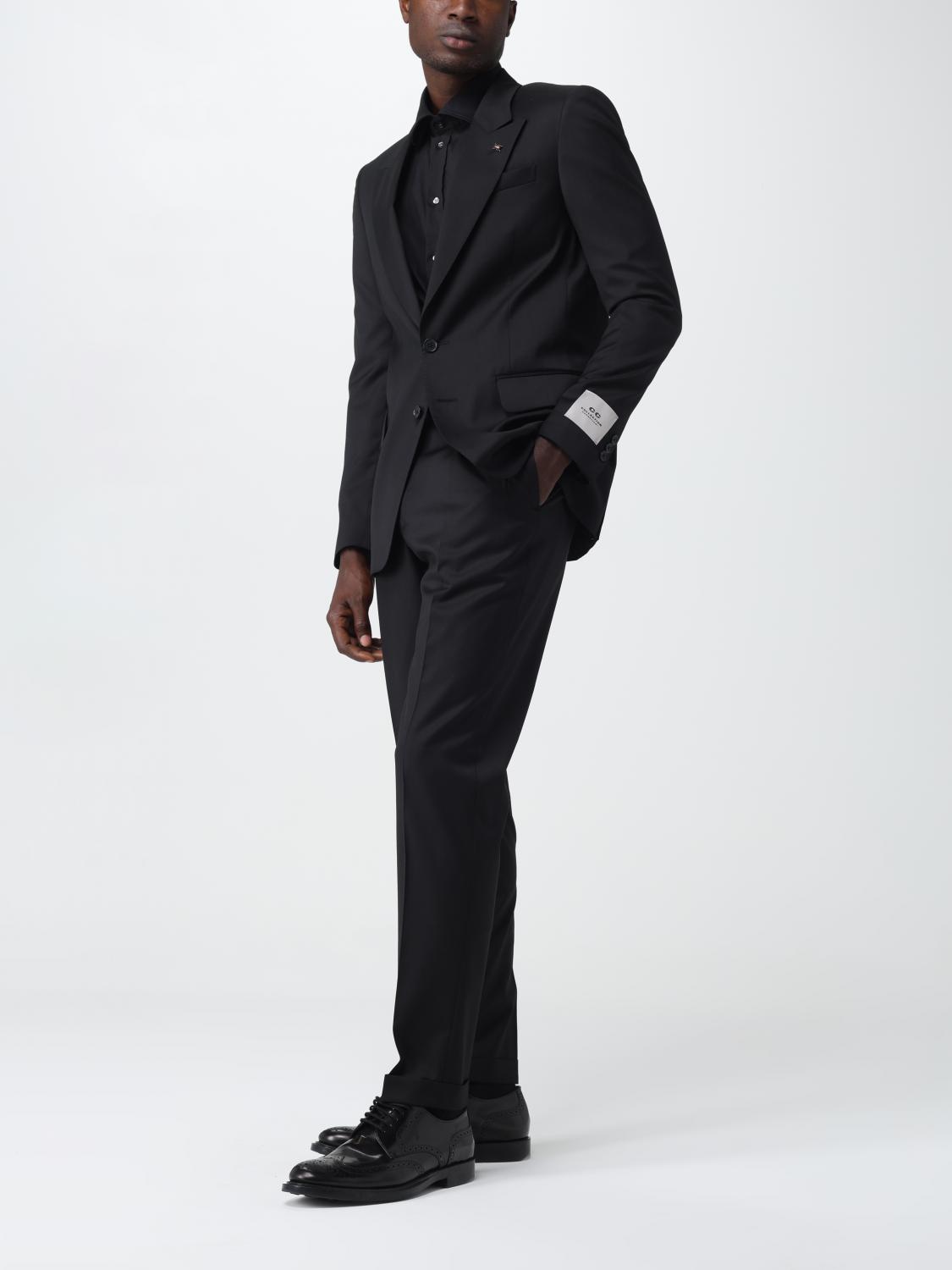 CORNELIANI SUIT: Suit men Corneliani, Black - Img 2