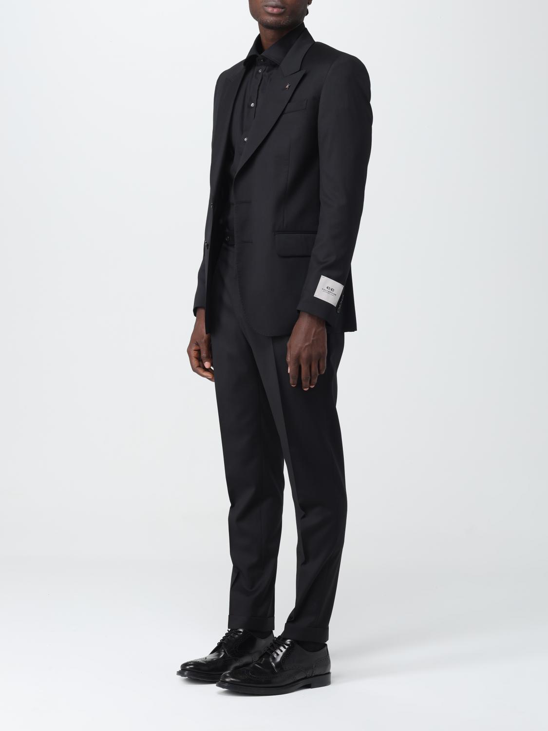 CORNELIANI SUIT: Suit men Corneliani, Black - Img 4