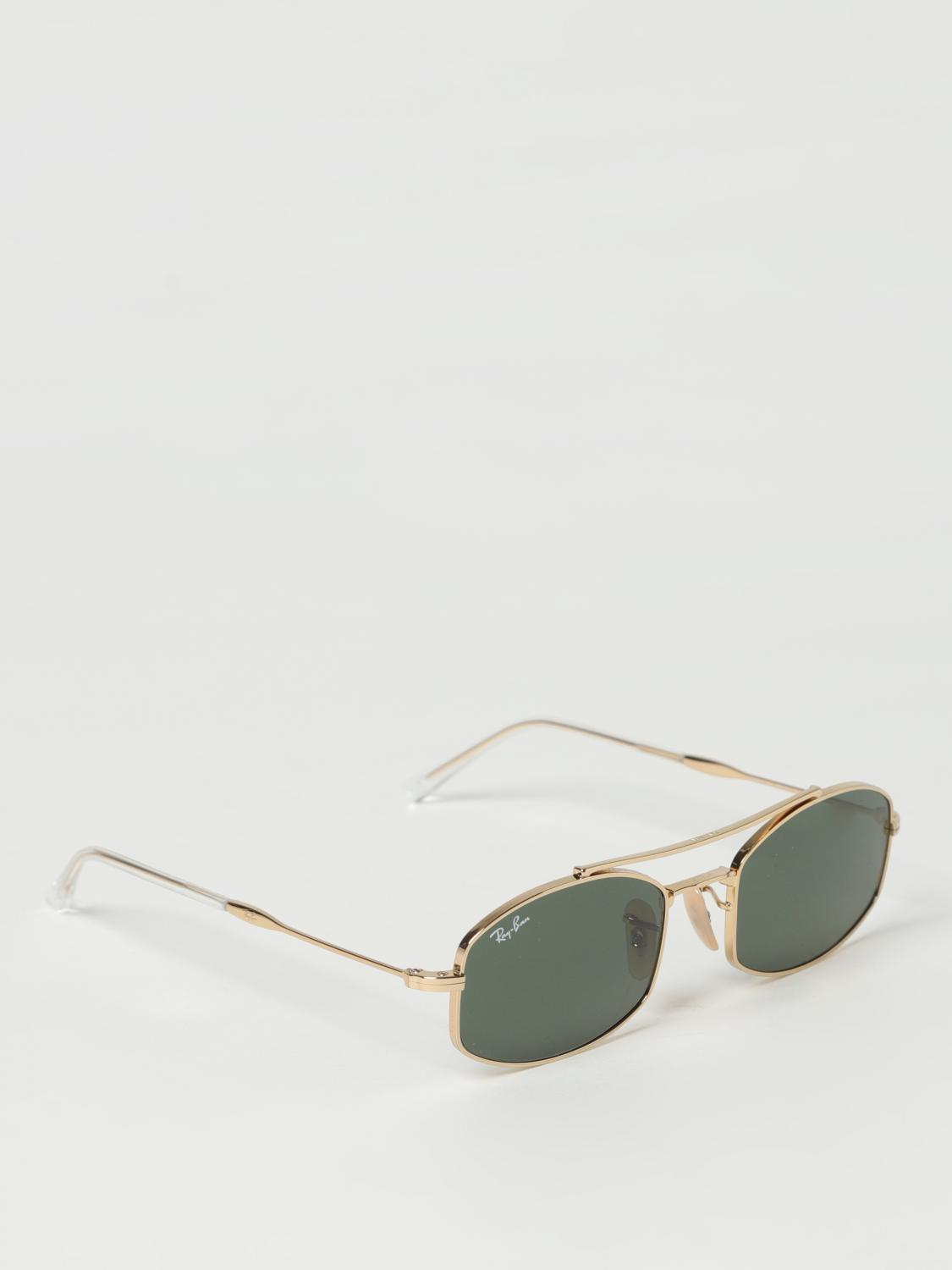 RAY-BAN OCCHIALI DA SOLE: Occhiali da sole 3719 Ray-Ban in metallo, Oro - Img 1