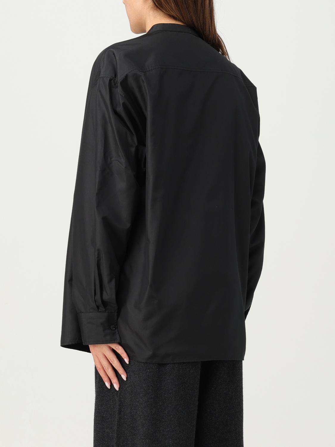 LEMAIRE CAMISA: Camisa mujer Lemaire, Negro - Img 3