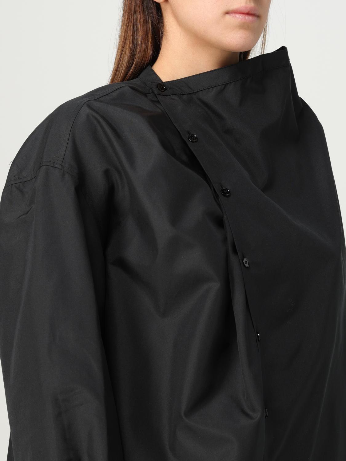 LEMAIRE CAMISA: Camisa mujer Lemaire, Negro - Img 5
