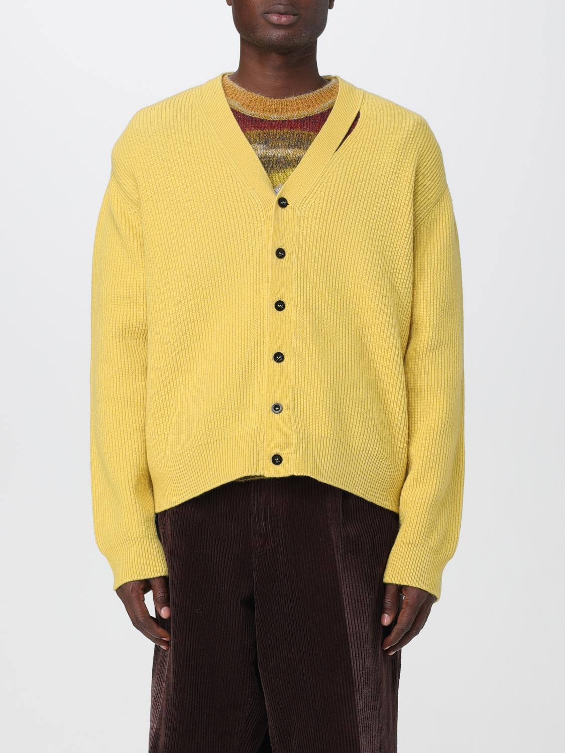 PAURA CARDIGAN: Maglia uomo Paura, Giallo - Img 1