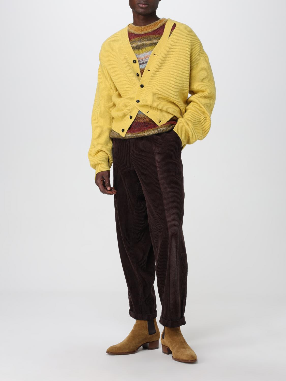 PAURA CARDIGAN: Maglia uomo Paura, Giallo - Img 2