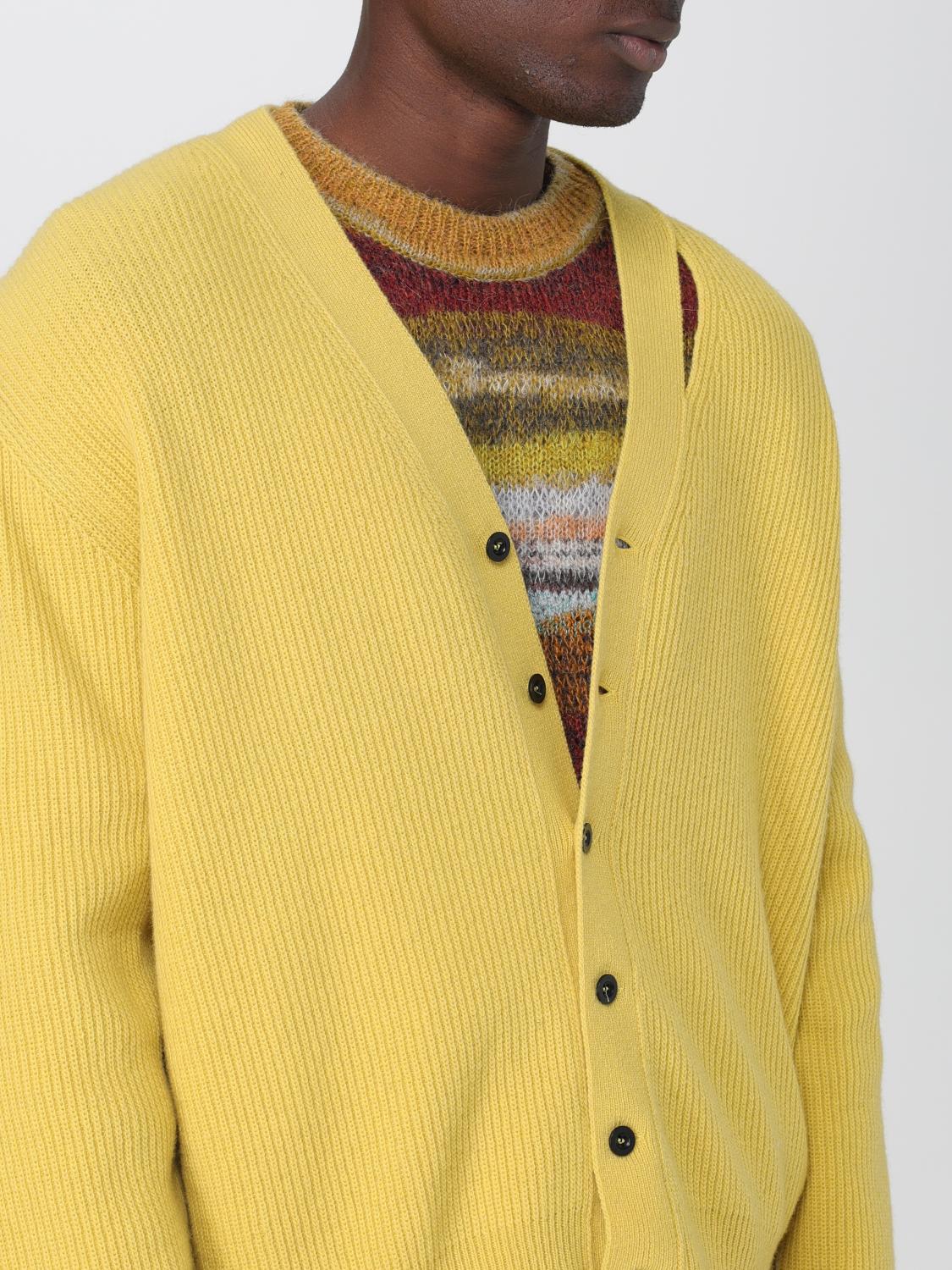 PAURA CARDIGAN: Maglia uomo Paura, Giallo - Img 5