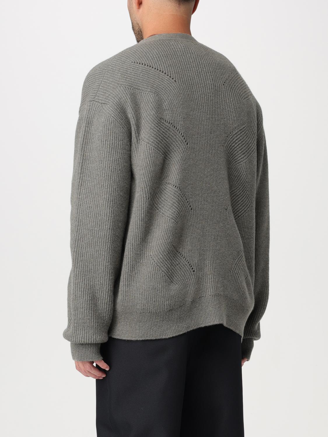 PAURA STRICKJACKE: Pullover herren Paura, Grau - Img 3