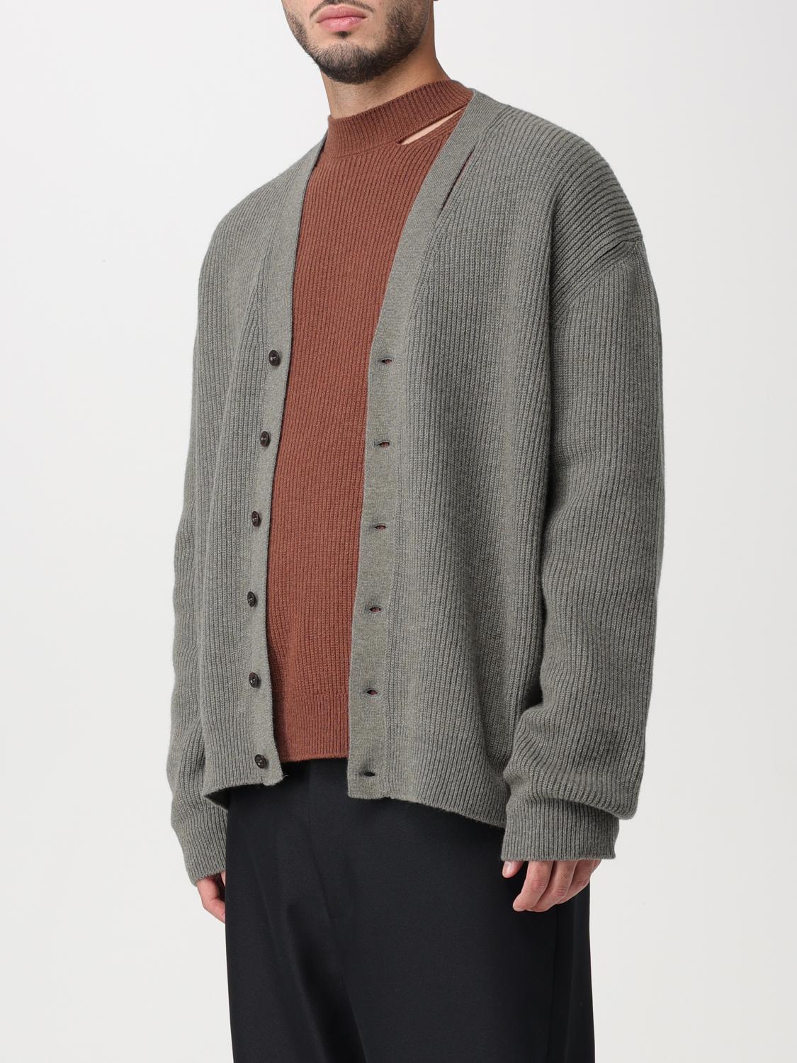 PAURA STRICKJACKE: Pullover herren Paura, Grau - Img 4