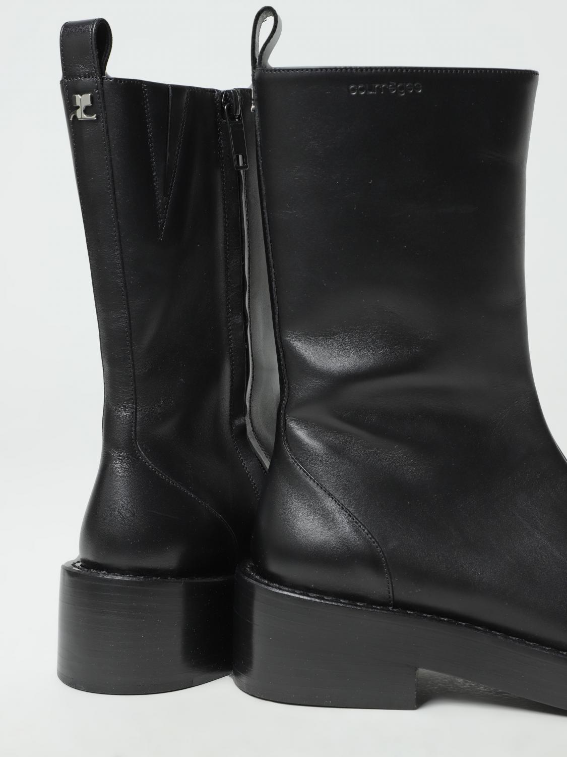 ミドルブーツ COURREGES Women Boots 423SAB014CV0023 BLACK COURREGES Women Boots 423SAB014CV0023 BLACK (Courreges