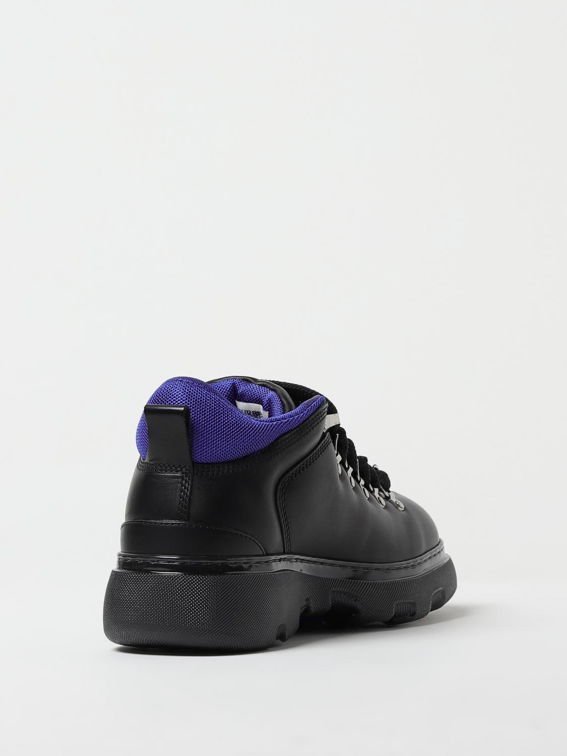 BURBERRY BOTTINE: Baskets homme Burberry, Noir - Img 3