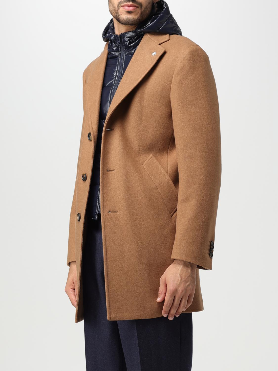 MANUEL RITZ COAT: Coat men Manuel Ritz, Blue - Img 3
