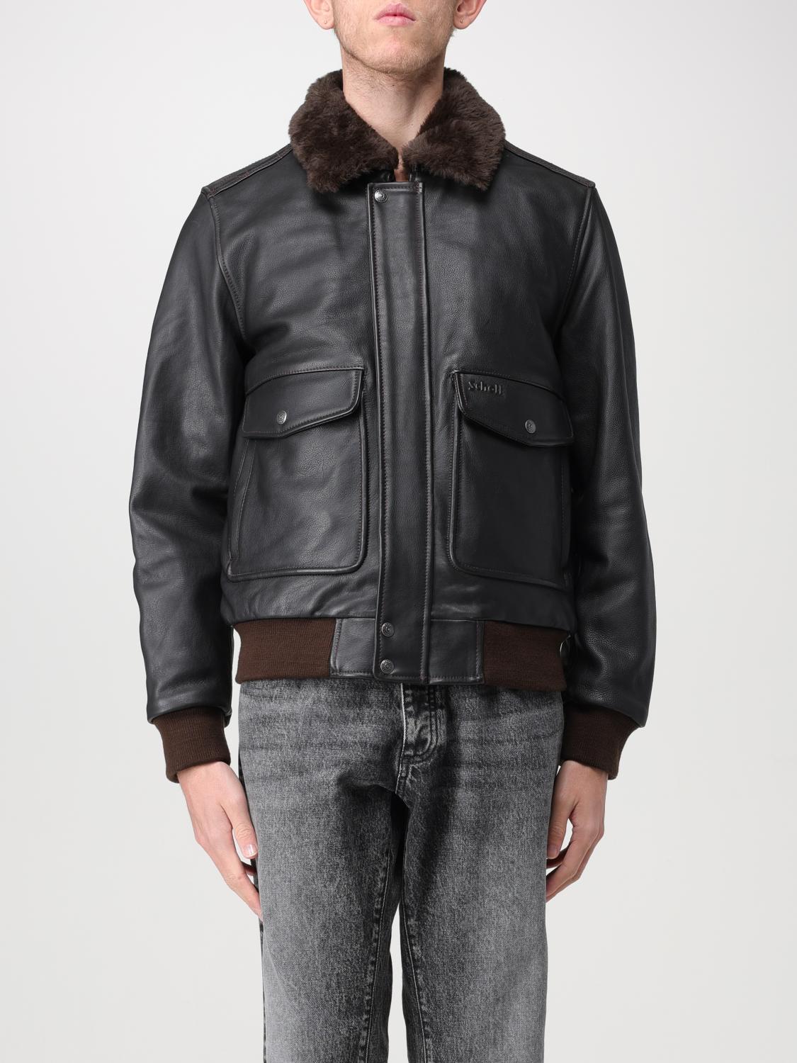 Schott Nyc Chaqueta Para Hombre Con Chaqueta Schott NYC Para