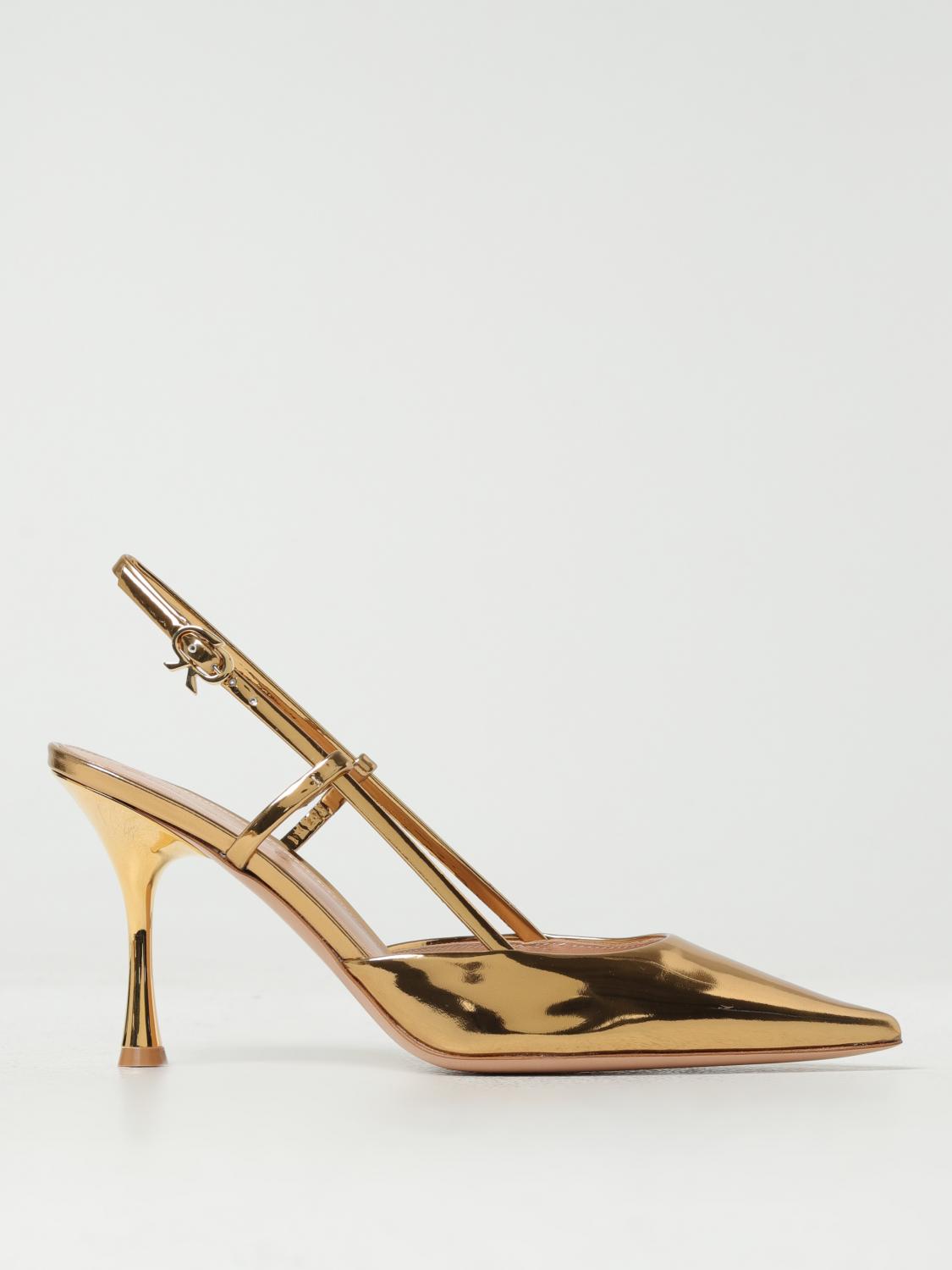 シューズ・サンダルその他 GIANVITO ROSSI Woman High heel shoes Gold G9533585LACMET GIANVITO ROSSI: Shoes woman - Gold | Gianvito Rossi high