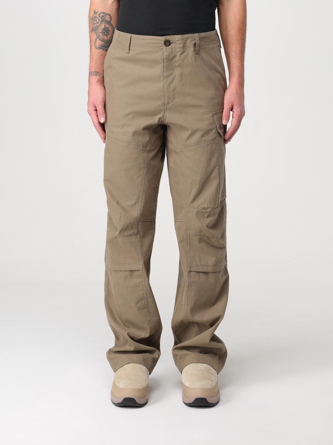 TEN C PANTS: Pants men Ten C, Mud - Img 1