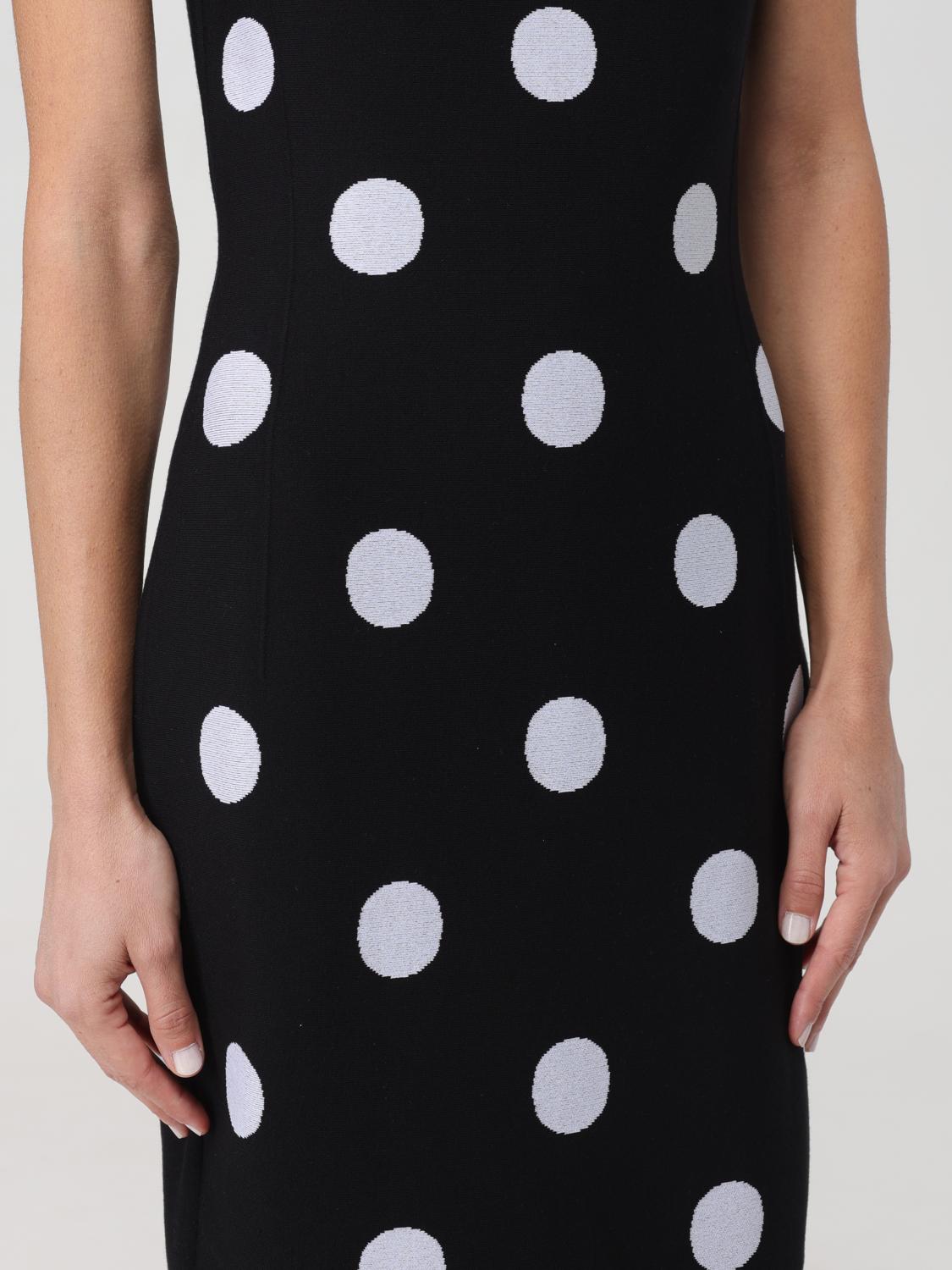 MARNI ABITO: Abito Marni in viscosa stretch, Nero - Img 5