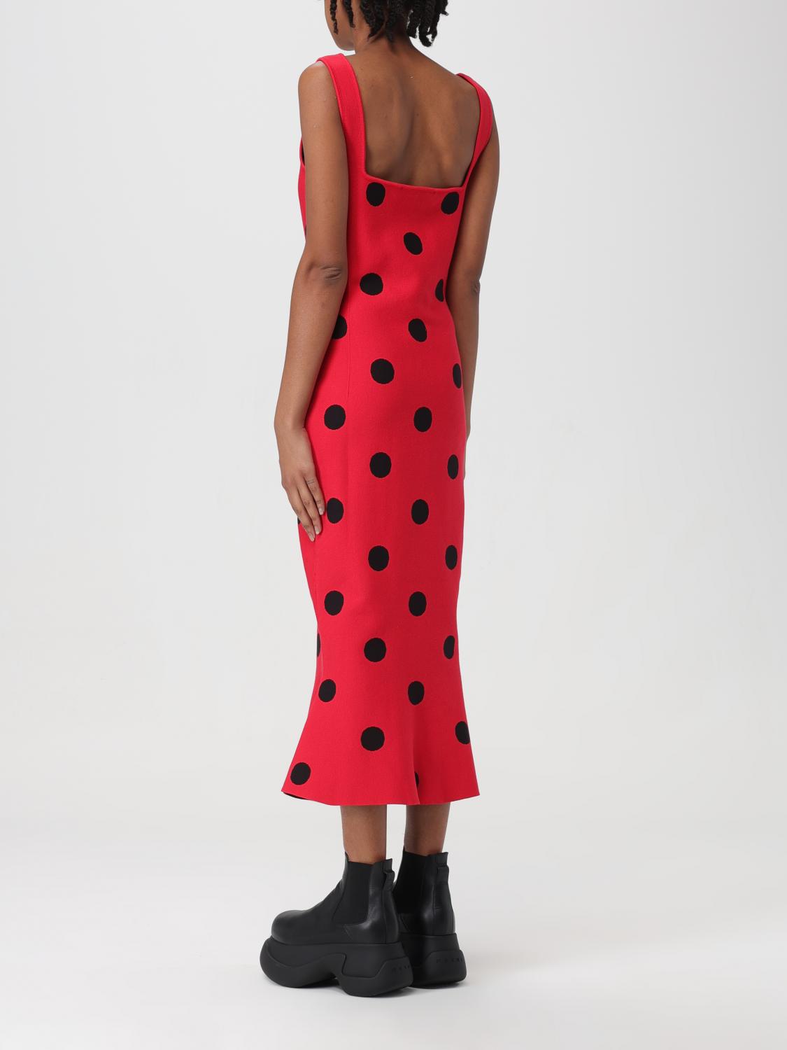 MARNI VESTIDO: Vestido mujer Marni, Rojo - Img 2