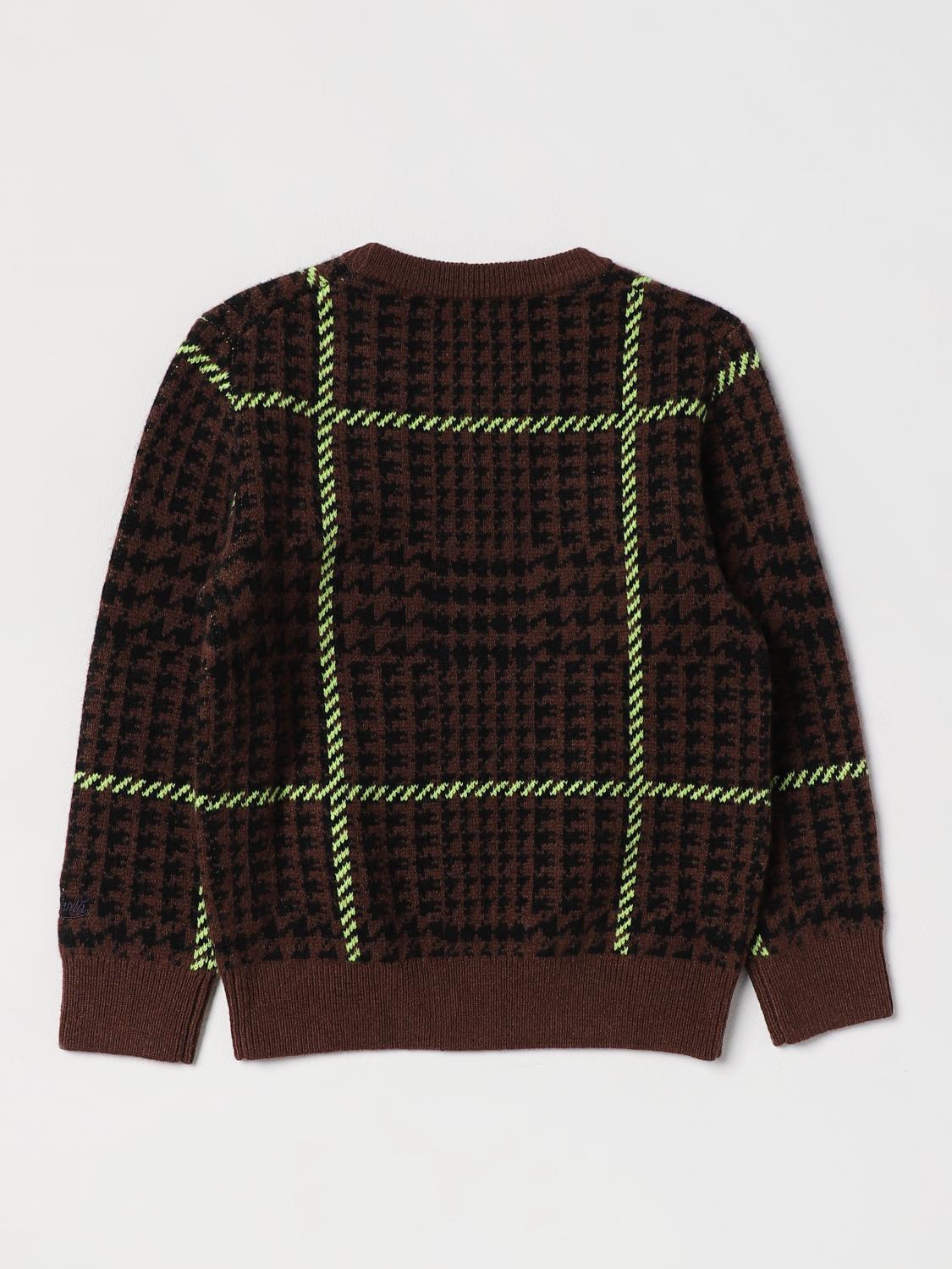 MC2 SAINT BARTH SWEATER: Sweater kids Mc2 Saint Barth, Brown - Img 2