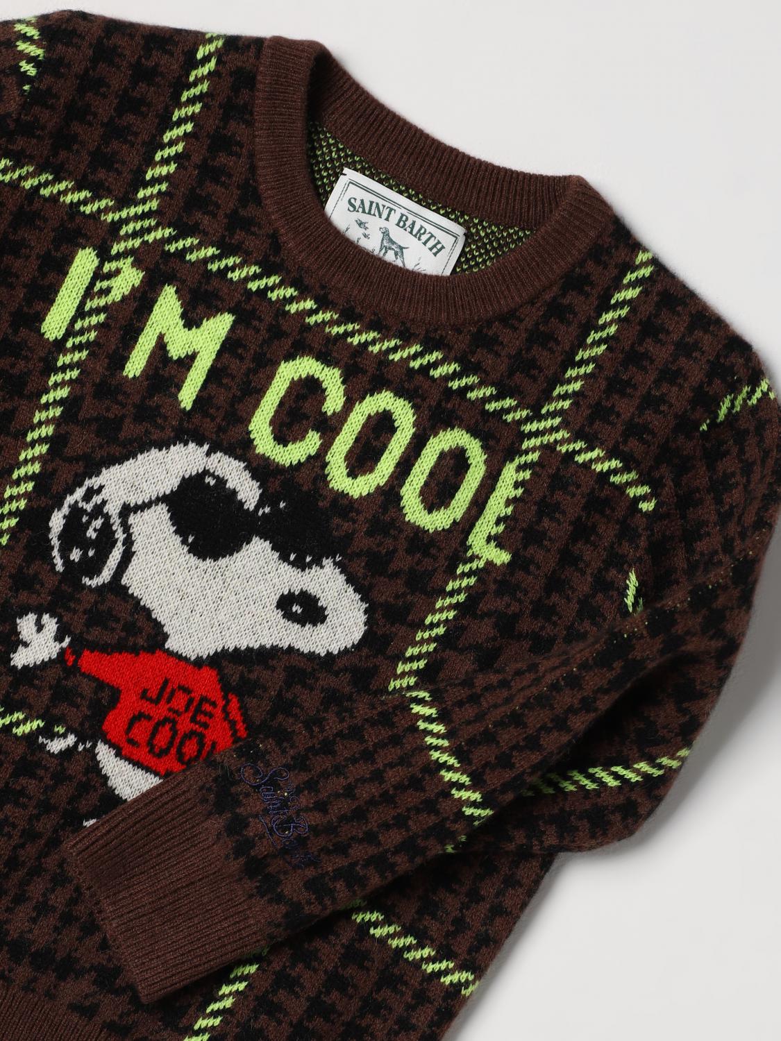 MC2 SAINT BARTH SWEATER: Sweater kids Mc2 Saint Barth, Brown - Img 3