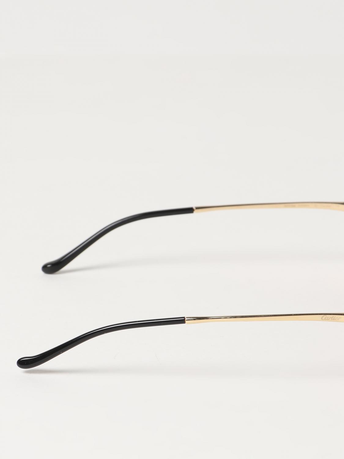 CARTIER LUNETTES DE SOLEIL: Lunettes de soleil homme Cartier, Rouge - Img 3