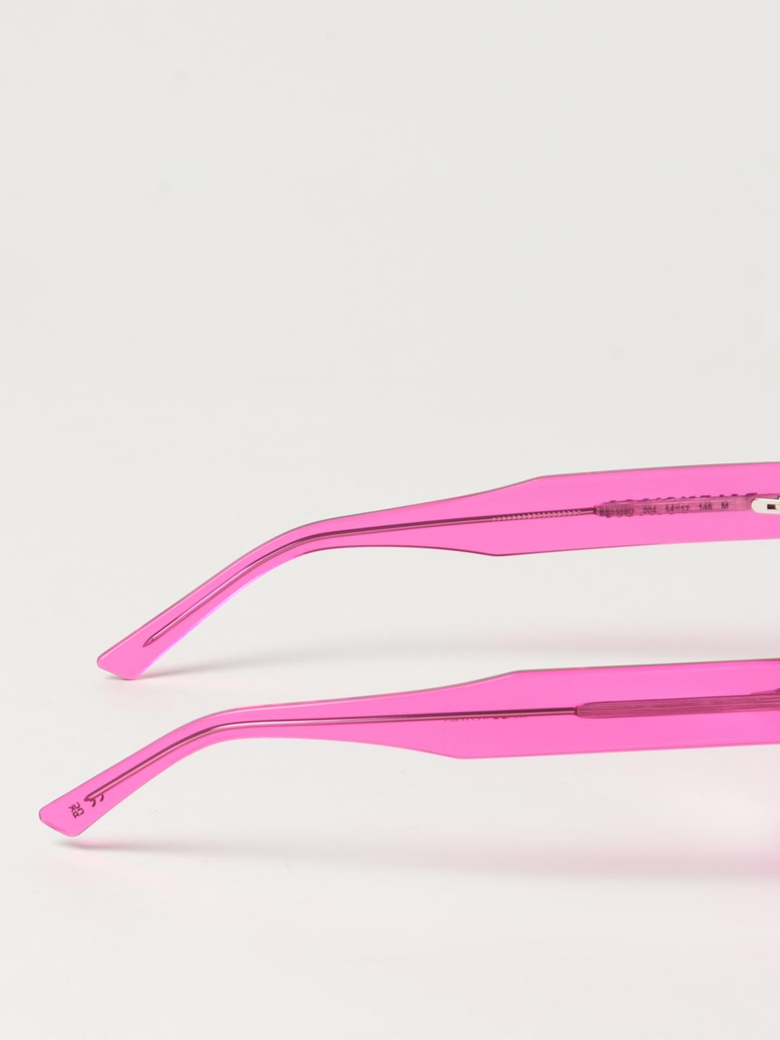 BALENCIAGA OPTICAL FRAMES: Balenciaga acetate eyeglasses, Fuchsia - Img 3
