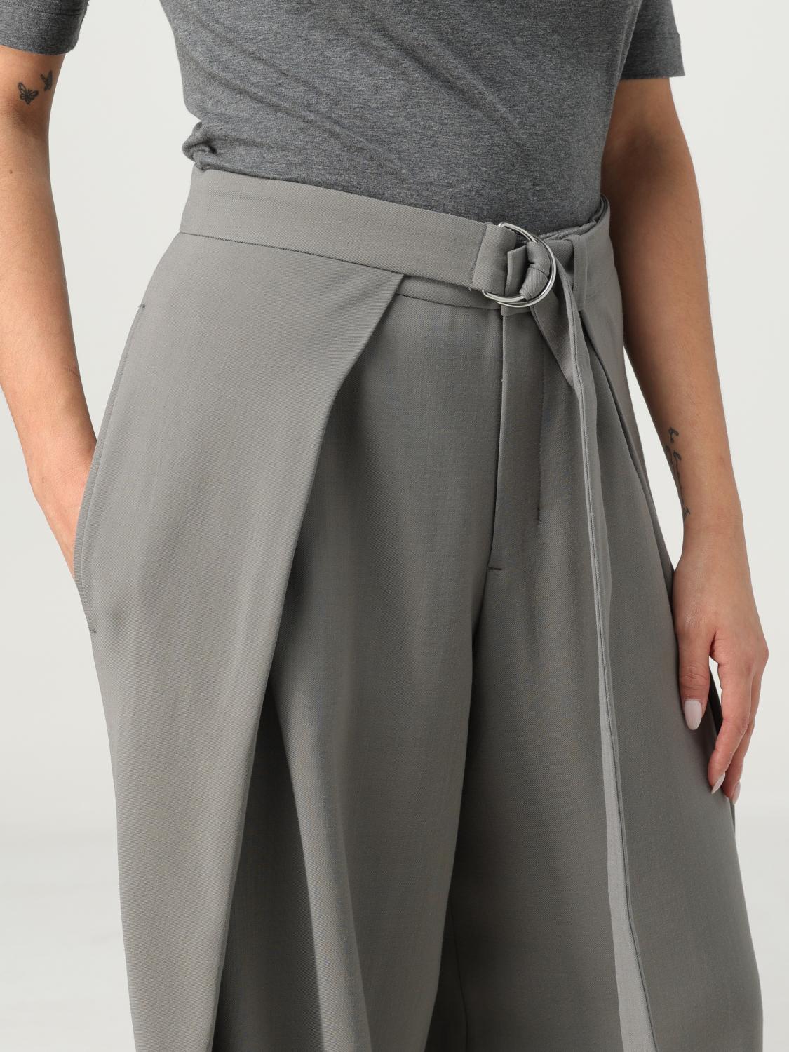 AMI PARIS PANTS: Pants woman Ami Paris, Grey - Img 3