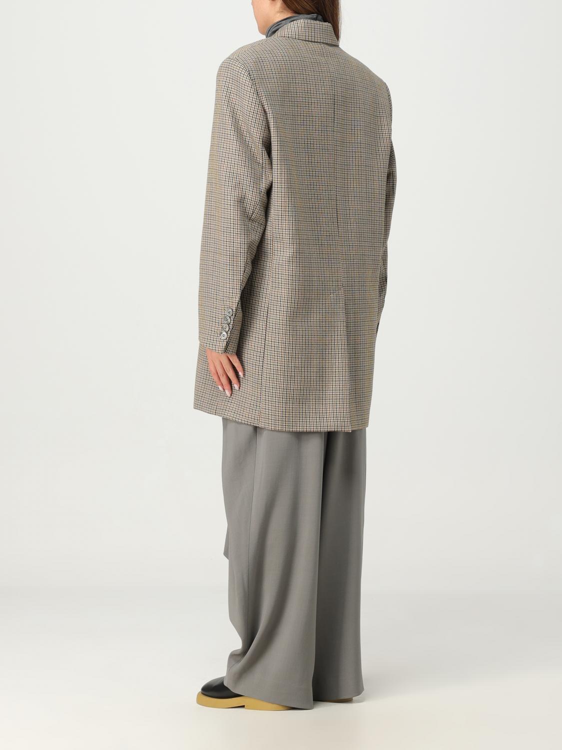 アウターその他 AMI PARIS Woman Blazer Beige FBV311WV0032 270 Ami Paris Outlet: Blazer woman - Beige | Ami Paris blazer