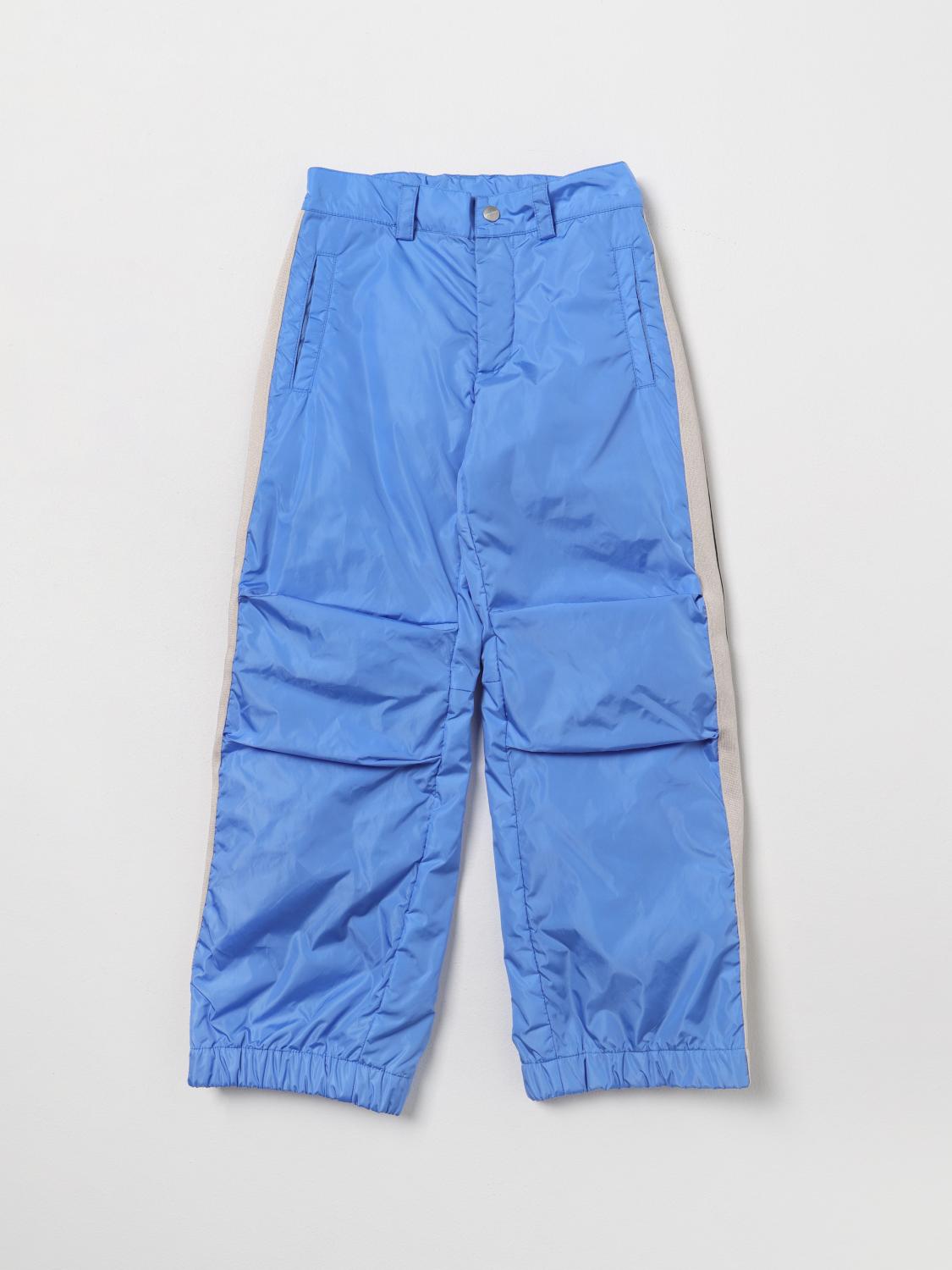 PALM ANGELS PANTS: Pants kids Palm Angels, Gnawed Blue - Img 1