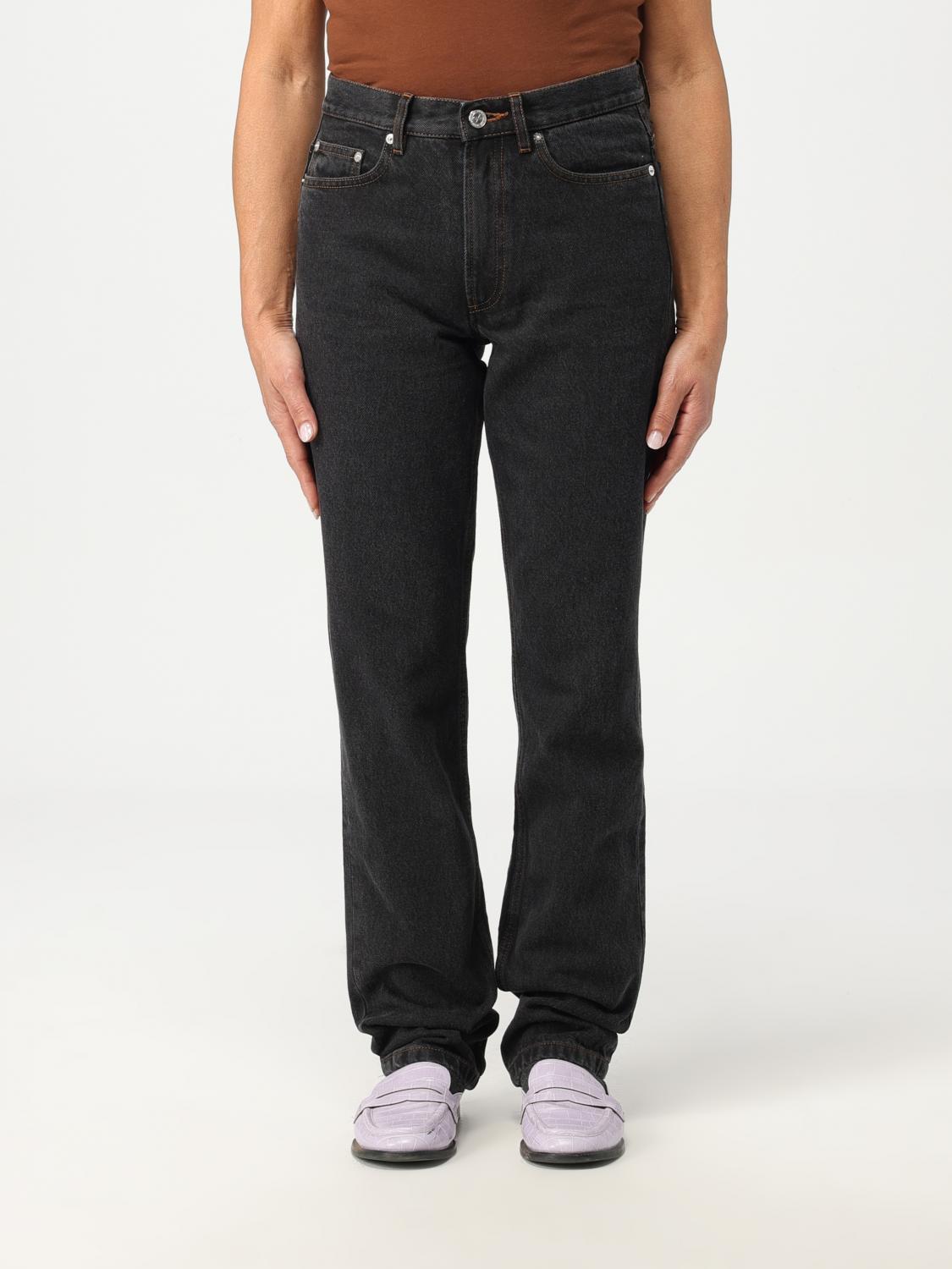 デニム・ジーパン A.P.C. Woman Jeans Black COGUIF09187 LZE A.P.C.: Jeans woman - Black | A.P.C. jeans COGUIF09187