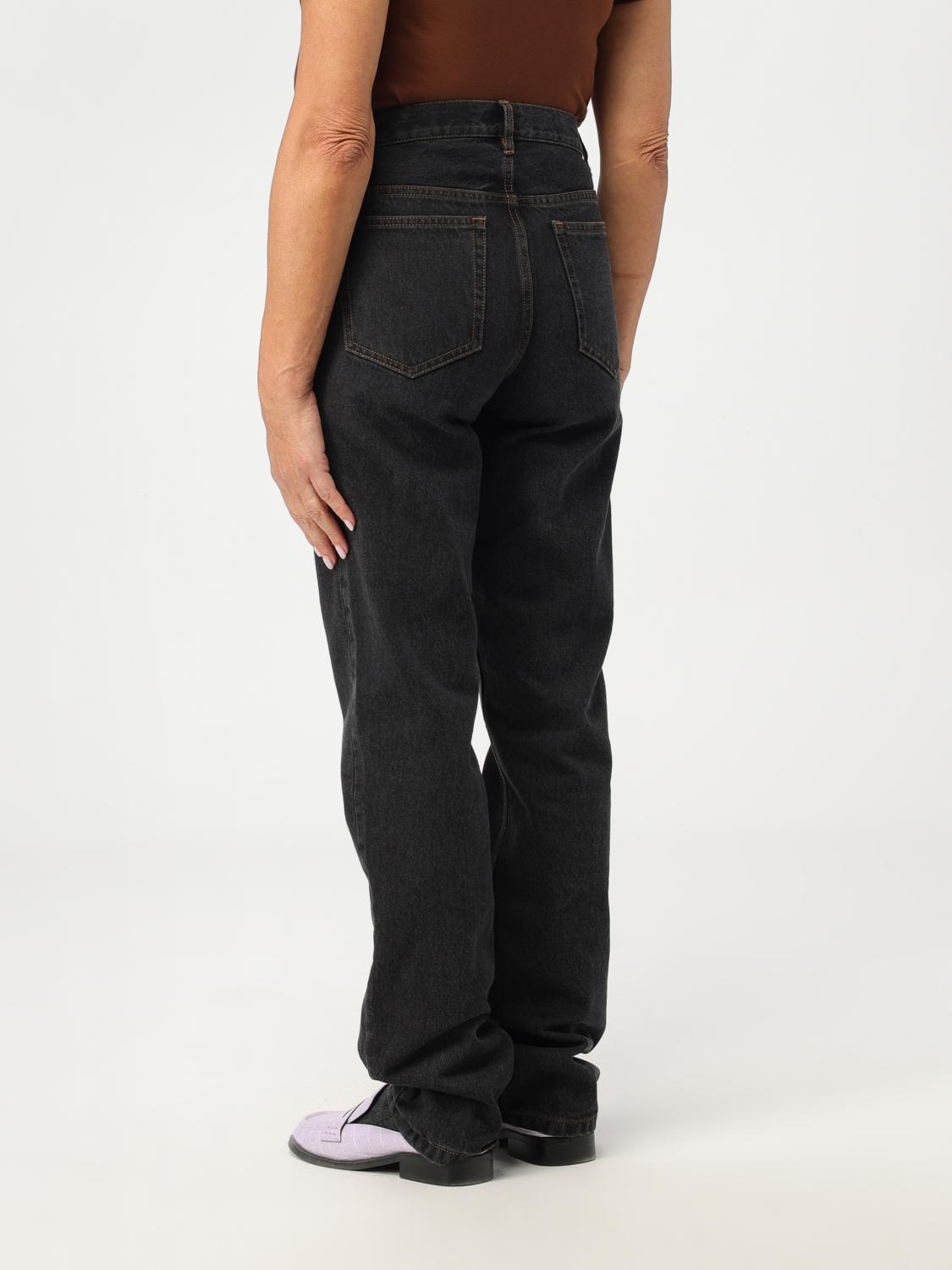 デニム・ジーパン A.P.C. Woman Jeans Black COGUIF09187 LZE A.P.C.: Jeans woman - Black | A.P.C. jeans COGUIF09187