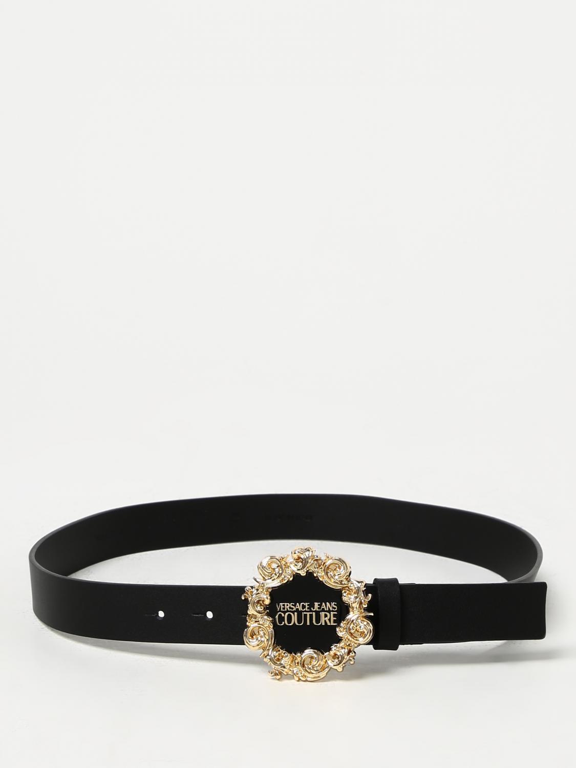 Versace Jeans Couture Belt woman - Black | 75VA6F3071627 | GIGLIO.COM